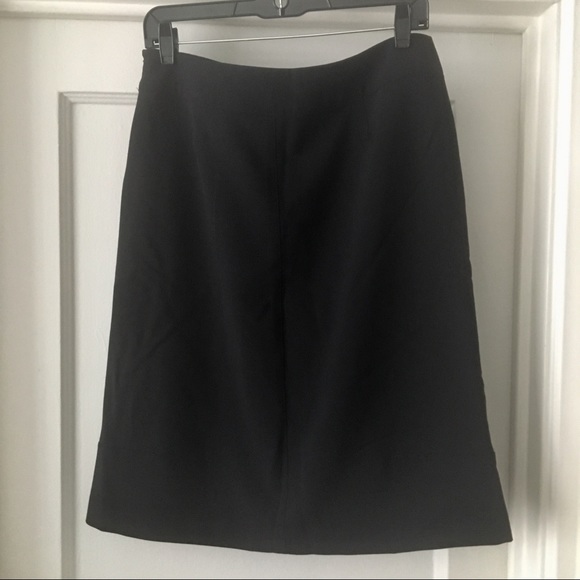 Theory Black Pencil Skirt - Picture 4 of 6